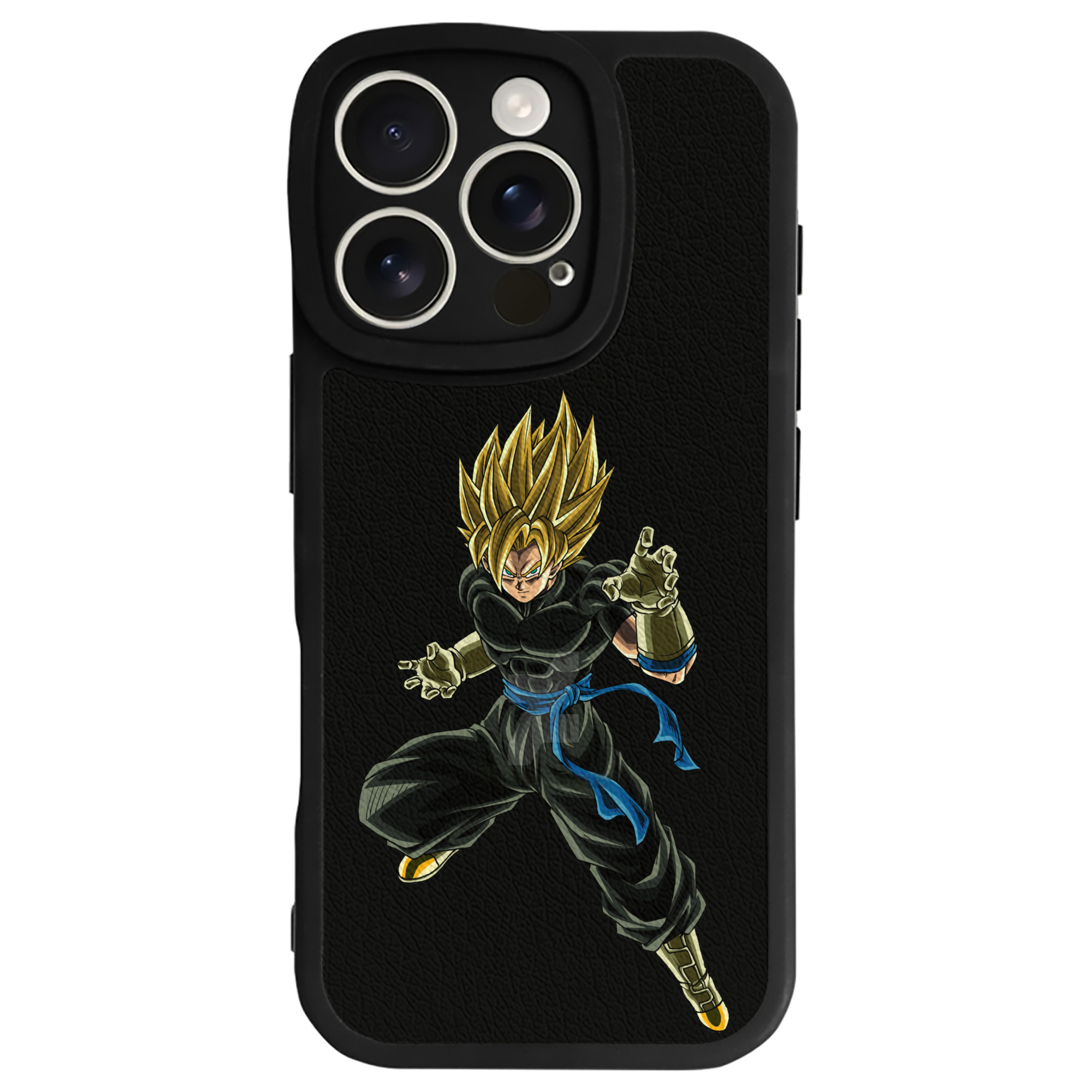 （画像用） ドラゴンボール ベジット DRAGON BALL Vegetto 【iPhone 16シリーズ対応】シリコンスマホケース（レザー調） 材質：シリコン
